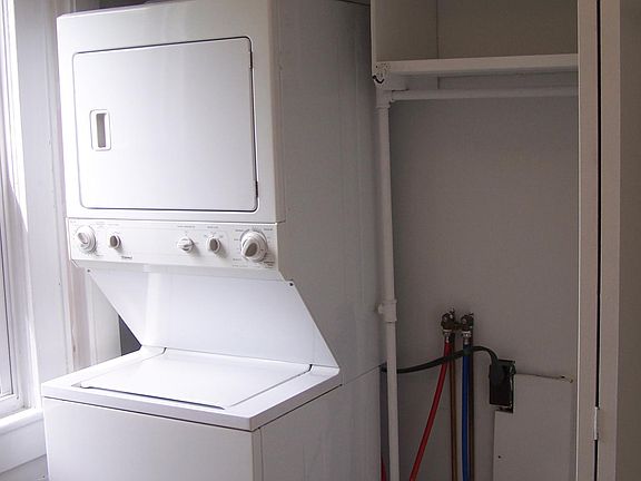 laundry in apartment
