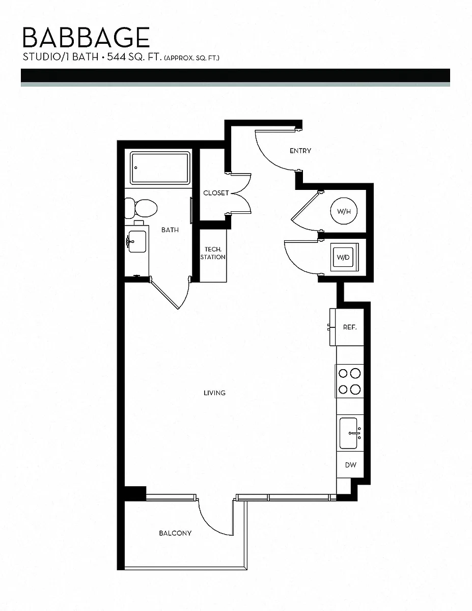 Floor plan Babbage
