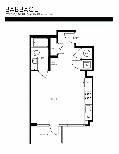Floor plan Babbage
