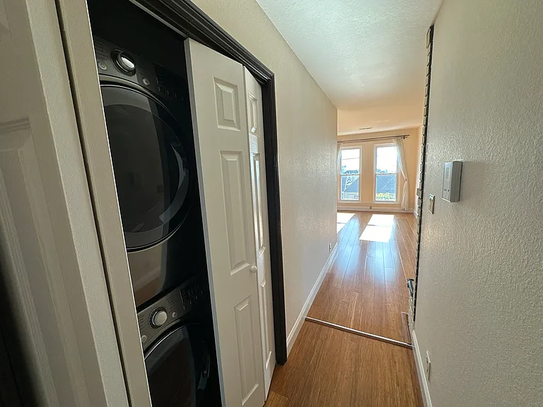 hallway & laundry