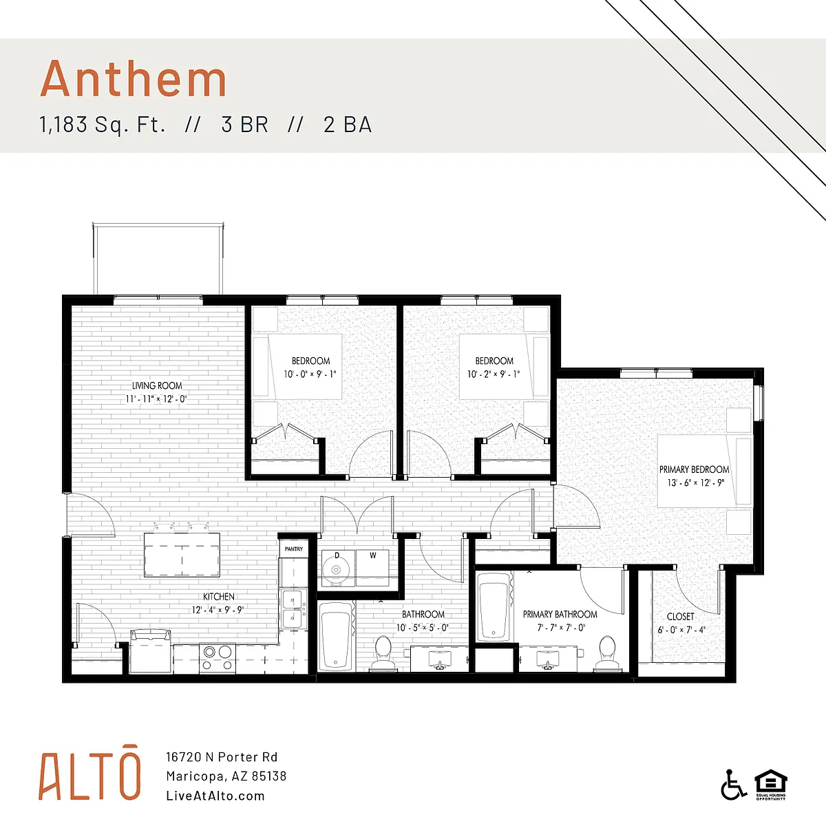 Floor plan Anthem