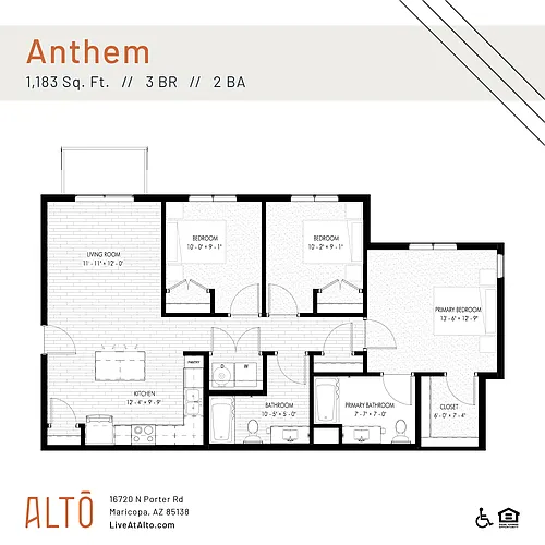 Floor plan Anthem