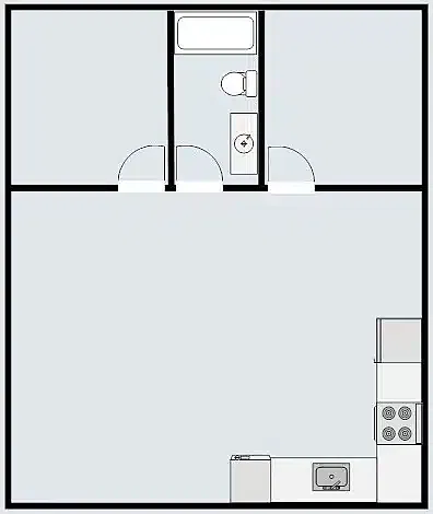 Floor plan Two Bedroom