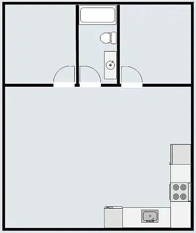 Floor plan Two Bedroom