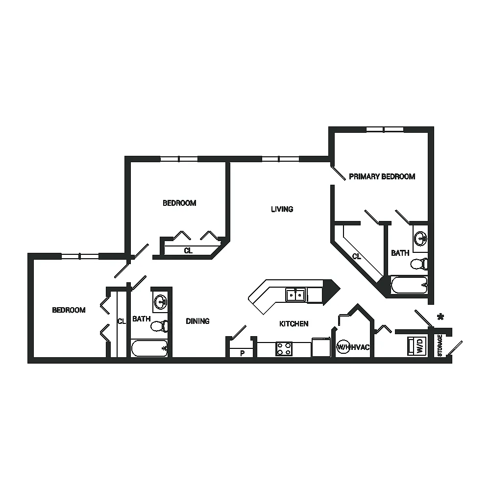 Floor plan Sanctuary