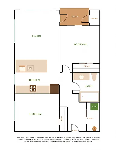 Floor plan 2X1 - D