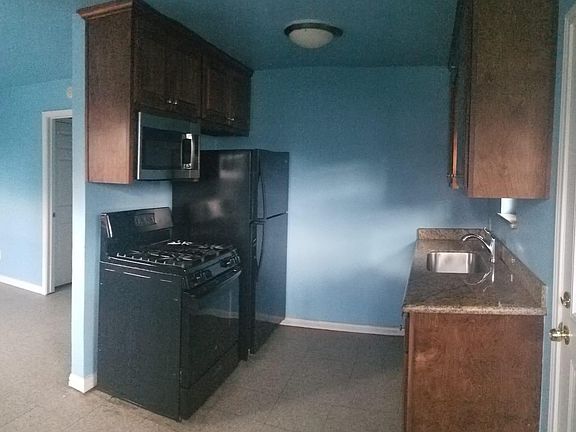 microwave, stove, refrigerator comes with rental apartment