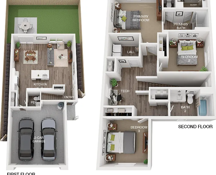Plan 1 Floorplan Diagram