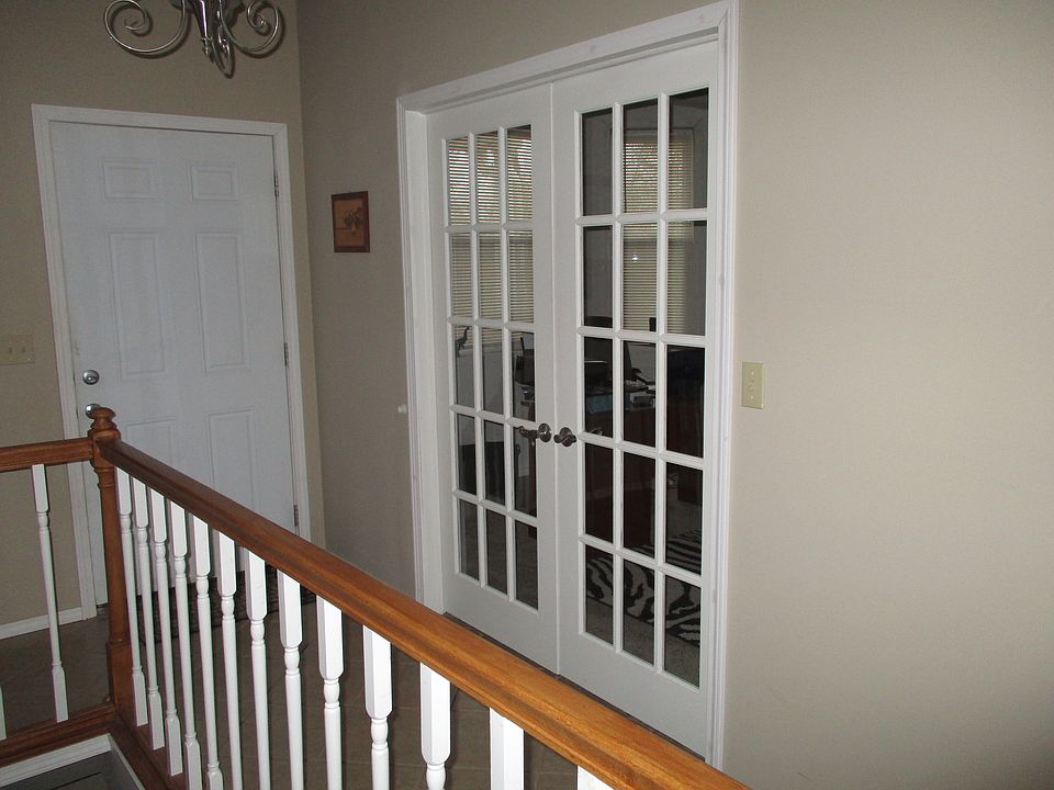 french doors to office