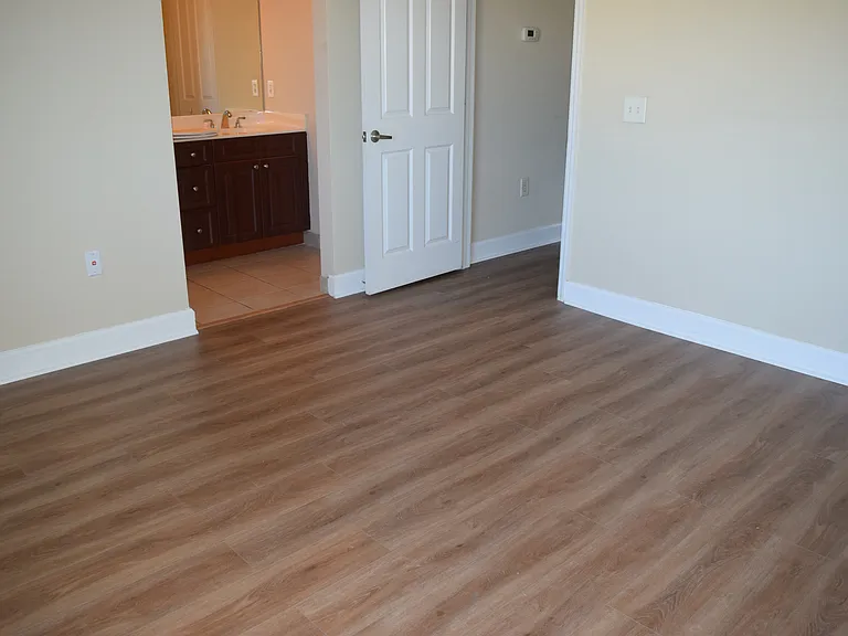 Master bedroom with master bath.