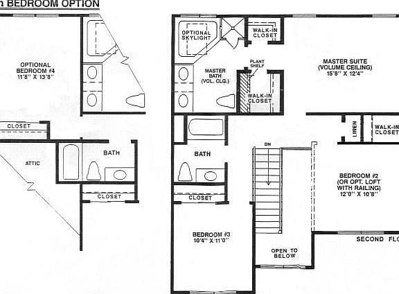 2nd floor house plan