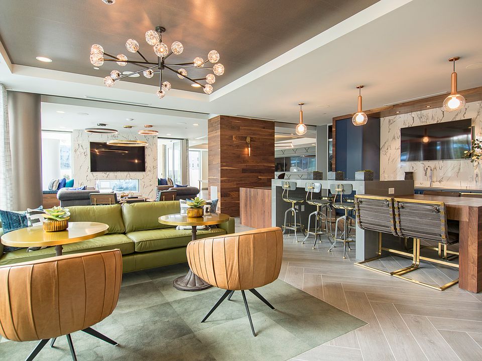 Impressive Clubroom with Entertainment Space, Billiards and Ping-Pong, and HDTVs