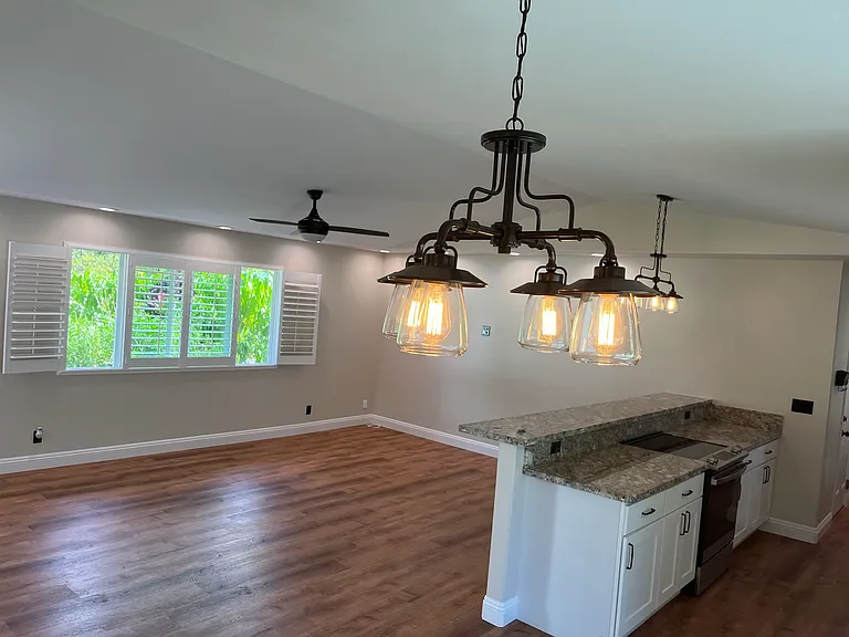 Open concept with large living area