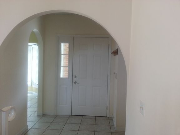 Spacious foyer
