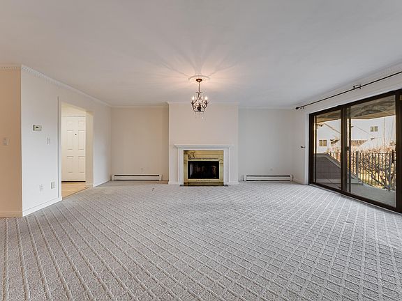 LR with wood burning fire place