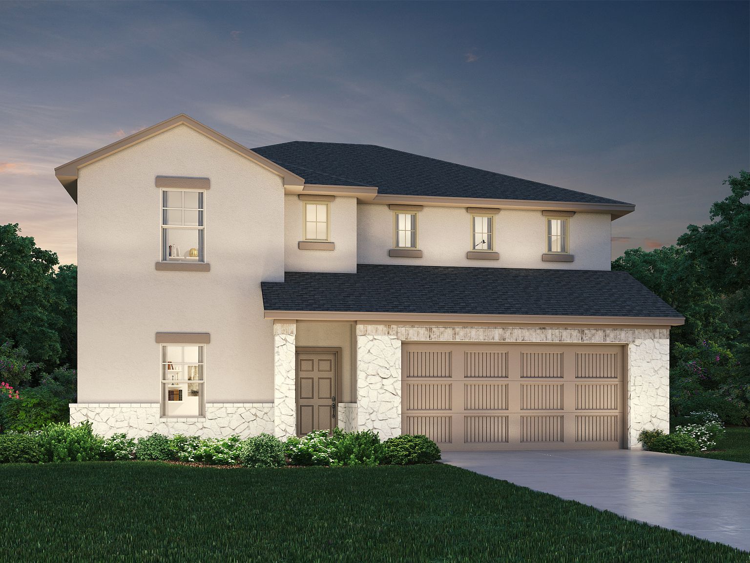 The Kessler (C454) Plan, ShadowGlen Boulevard Collection, Manor, TX 78653 Zillow