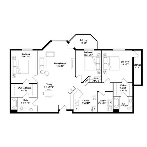 Floor plan C2R