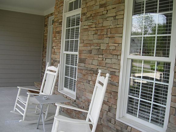 Wrap around covered front porch