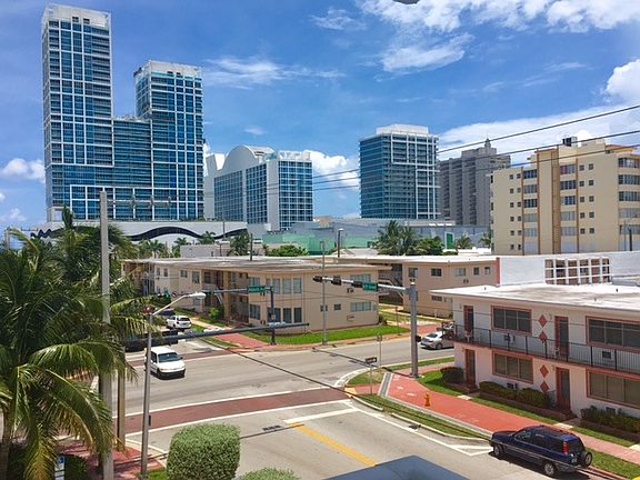 view from balcony