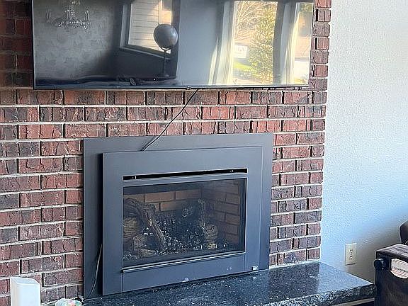 Updated fireplace 