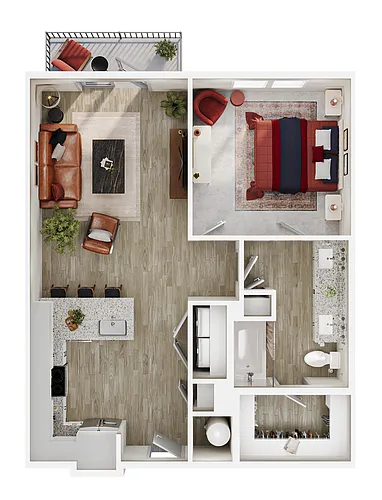 Floor plan A4