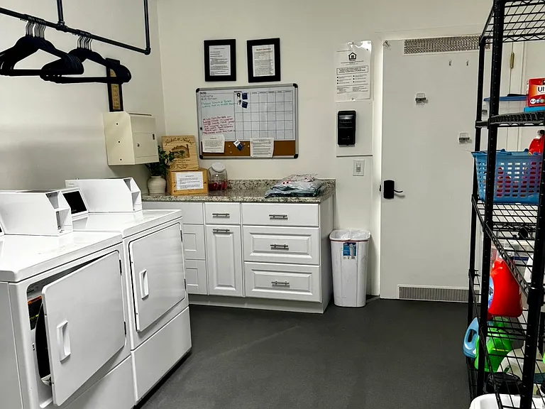 Shared laundry room