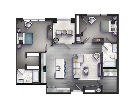 Floor plan B2
