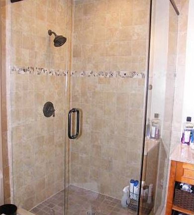 Shower in Master Bath