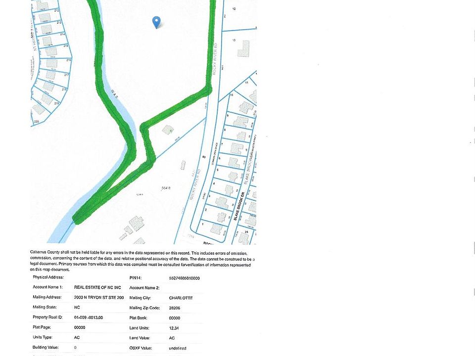 0 Rocky River Rd, Concord, NC 28025 MLS 4002364 Zillow