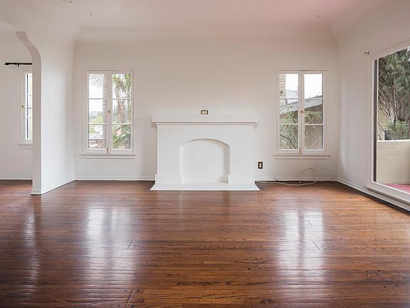 Living Room with Coved Ceilings