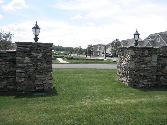 "The green" front of house