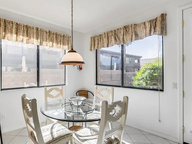 Dining room area.