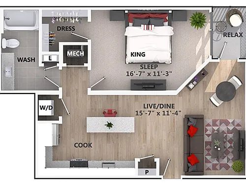 Floor plan A3d