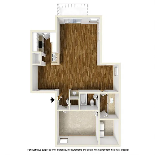Floor plan Oakmont-A3