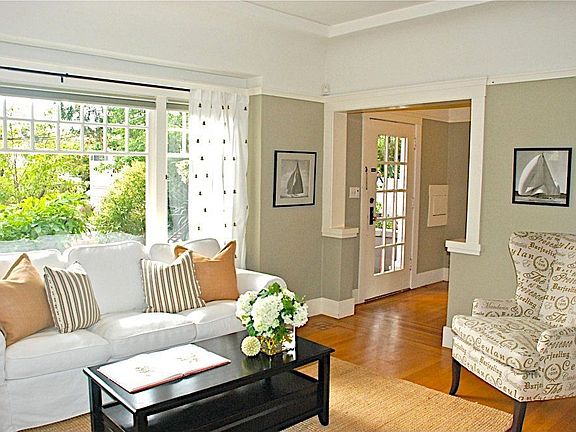 Sun-filled living room