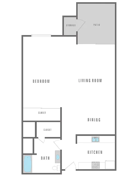 Floor plan Studio