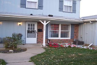 Front of town home