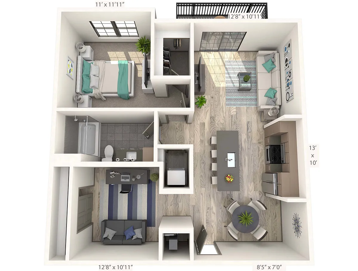 Floor plan Modernist