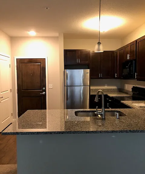 1 Br Apt with breakfast bar