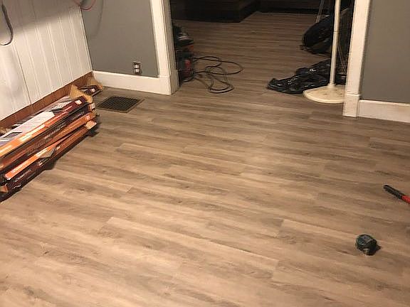 New flooring main floor