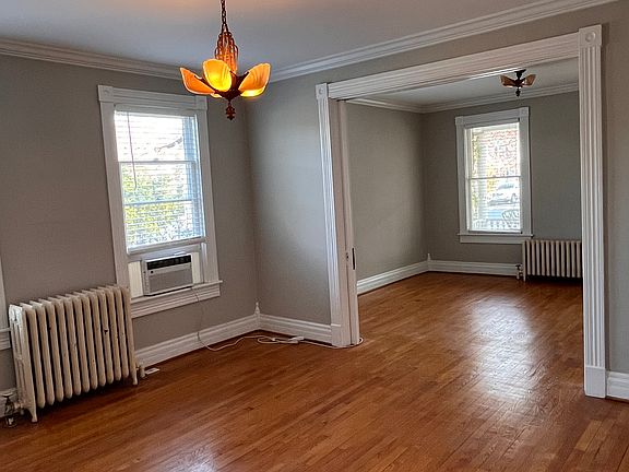 Living room, looking into front room.