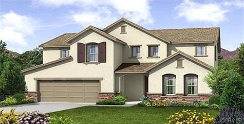 Artist rendering of the same model and floor plan