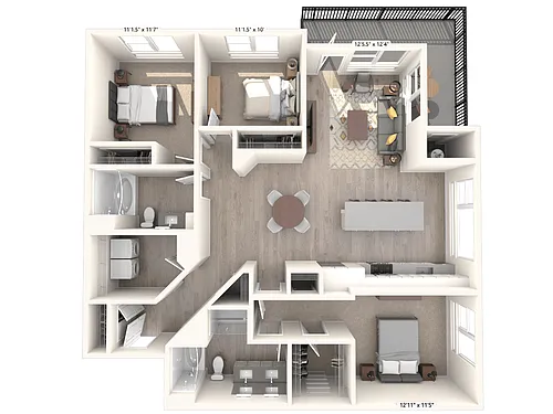 Floor plan CM05-1