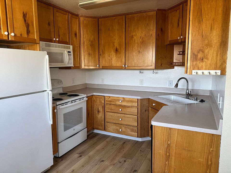 view of kitchen from eat in area
