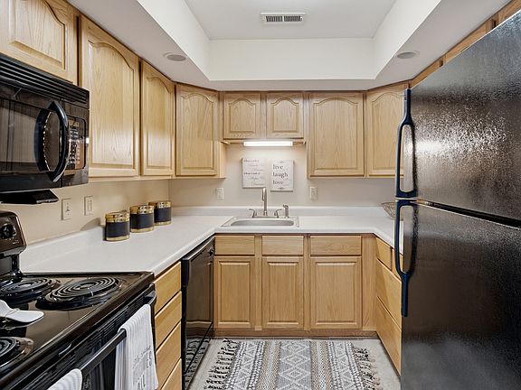Convenient Double Galley Kitchen Design