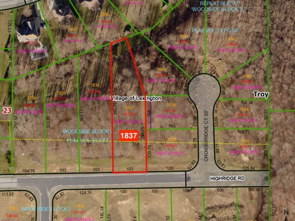 0 Highridge Rd LOT 1836-1837, Mansfield, OH 44904