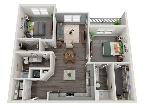 Floor plan Sol