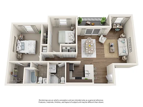 Floor plan Starlite *Newly Renovated