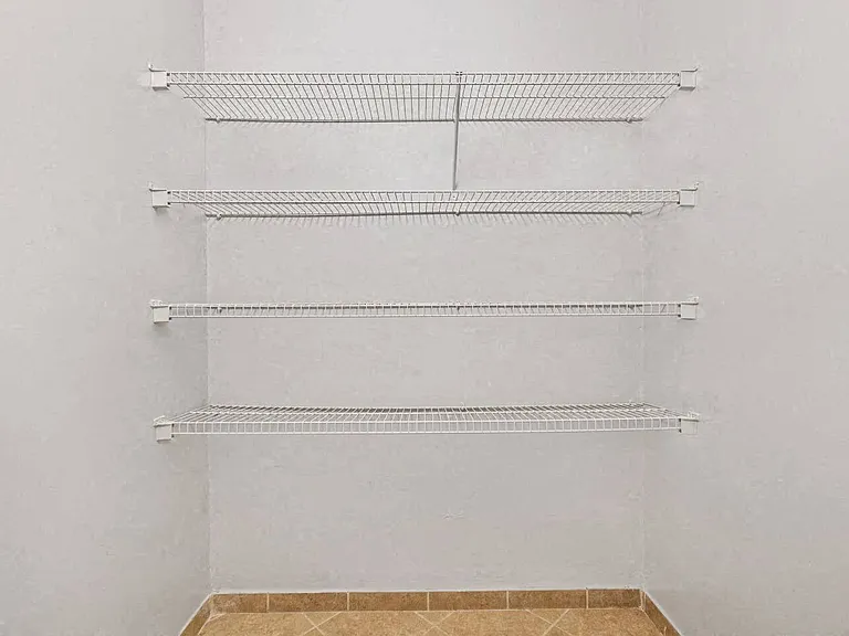 Walk-In Closets With Built-In Shelving