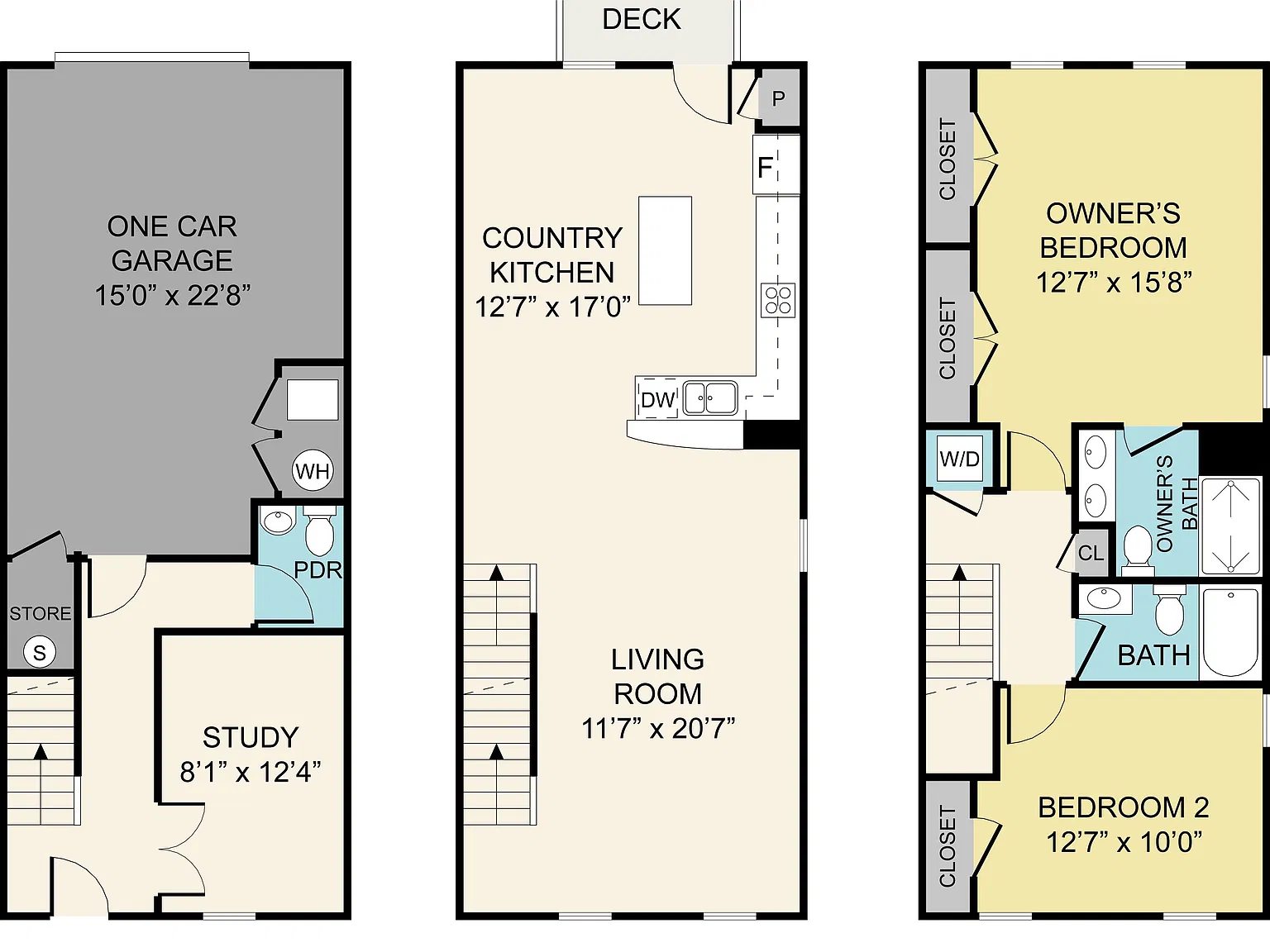 2 bed, 2.5 bath, 1548 sqft, $2,890 — Photo 2